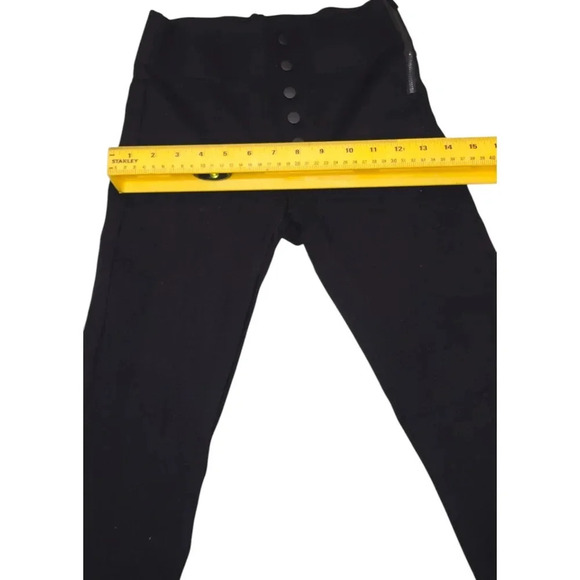 Zara Trafaluc Black Skinny High Waisted Thick Premium Leggins/Pants Size M - Picture 7 of 9